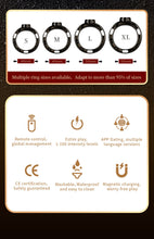 Lade das Bild in den Galerie-Viewer, Lockink Electric Eel Estim Play Chastity Cage -rings