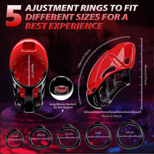 Charger l'image dans la galerie, Trapped Beast Vibrating Chastity Cage App Control