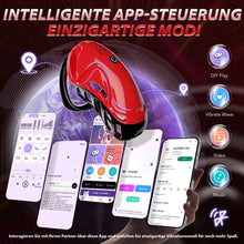 Charger l'image dans la galerie, Trapped Beast Vibrating Chastity Cage App Control