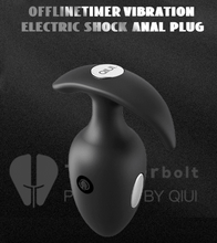 Load image into Gallery viewer, Pear Flower Remote Anal Plug - Thunderbolt Electric Shock

