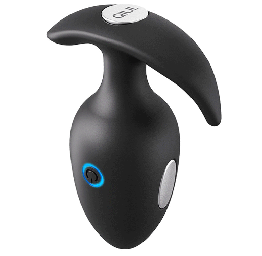 QIUI Pear Flower 2 Remote Anal Plug - Thunderbolt Electric Shock Anal Plug  Wireless  cellmatecage
