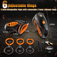 Charger l'image dans la galerie, Smart App Remote Operated Self‑Restraint Chastity Cag

