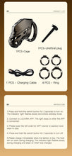 Lade das Bild in den Galerie-Viewer, Lockink Electric Eel Estim Play Chastity Cage - info
