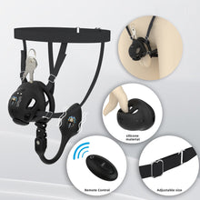 Charger l'image dans la galerie, Compact Soft Rubber Vibrating Chastity Cage
