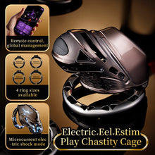 Lade das Bild in den Galerie-Viewer, Electric Eel Estim Play Chastity Cage -2
