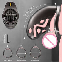 Charger l'image dans la galerie, Hundred Beasts Electric Remote Control Chastity Cage 4
