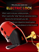 Load image into Gallery viewer, Lockink APP-Controlled Retractable Estim Chastity Cage with Vibrating &amp; Shocking
