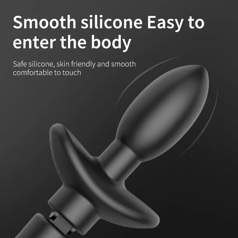 Shake Tail Shock Butt Plug Remotely  cellmatecage