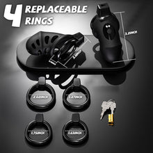 Charger l'image dans la galerie, Darth Vader Vibrating Chastity Cage - App Control
